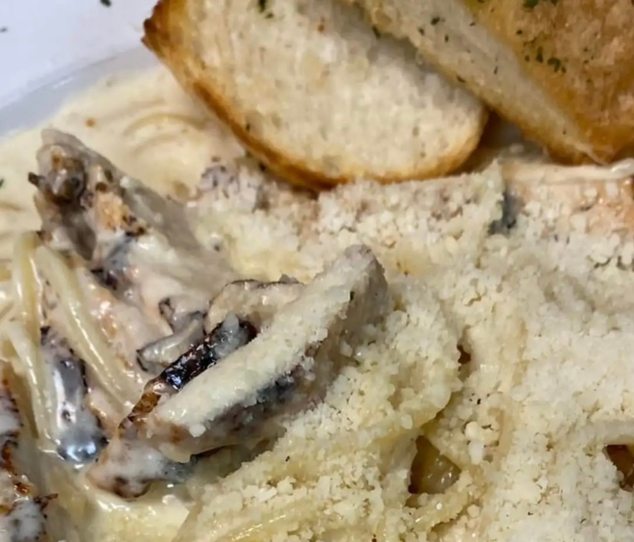 CHICKEN ALFREDO NIGHT.