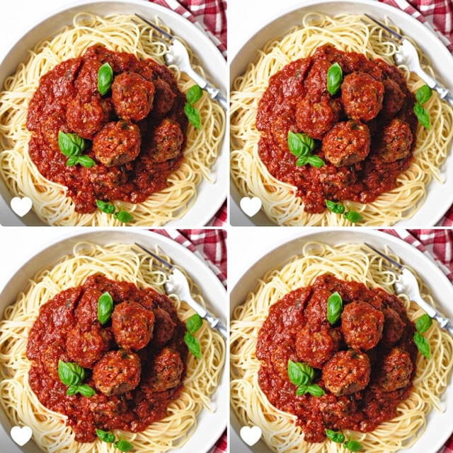 SPAGHETTI MEAT BALL NIGHT.