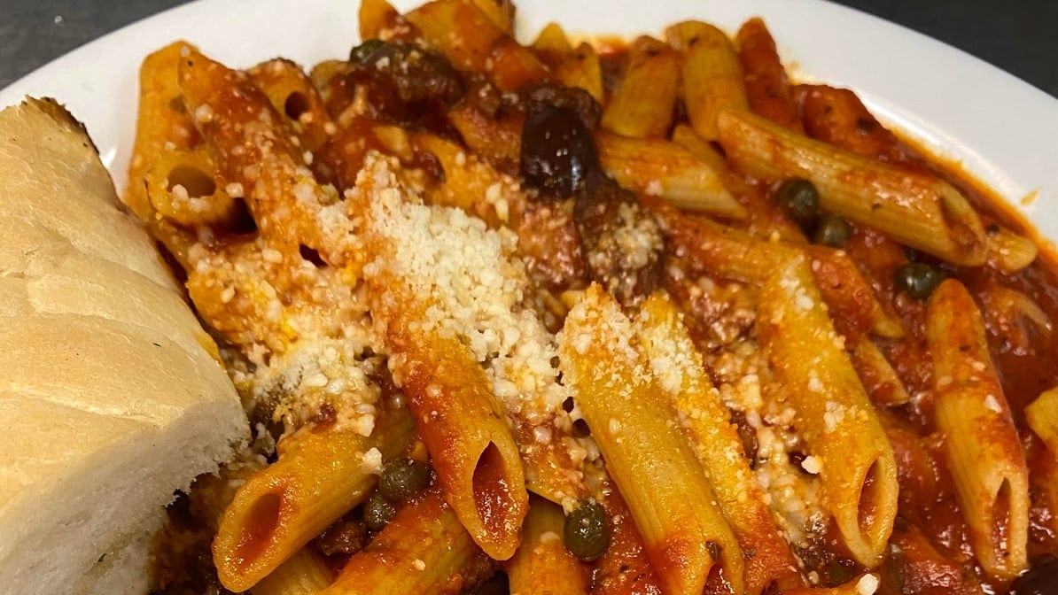 Penne Alla Puttanesca.