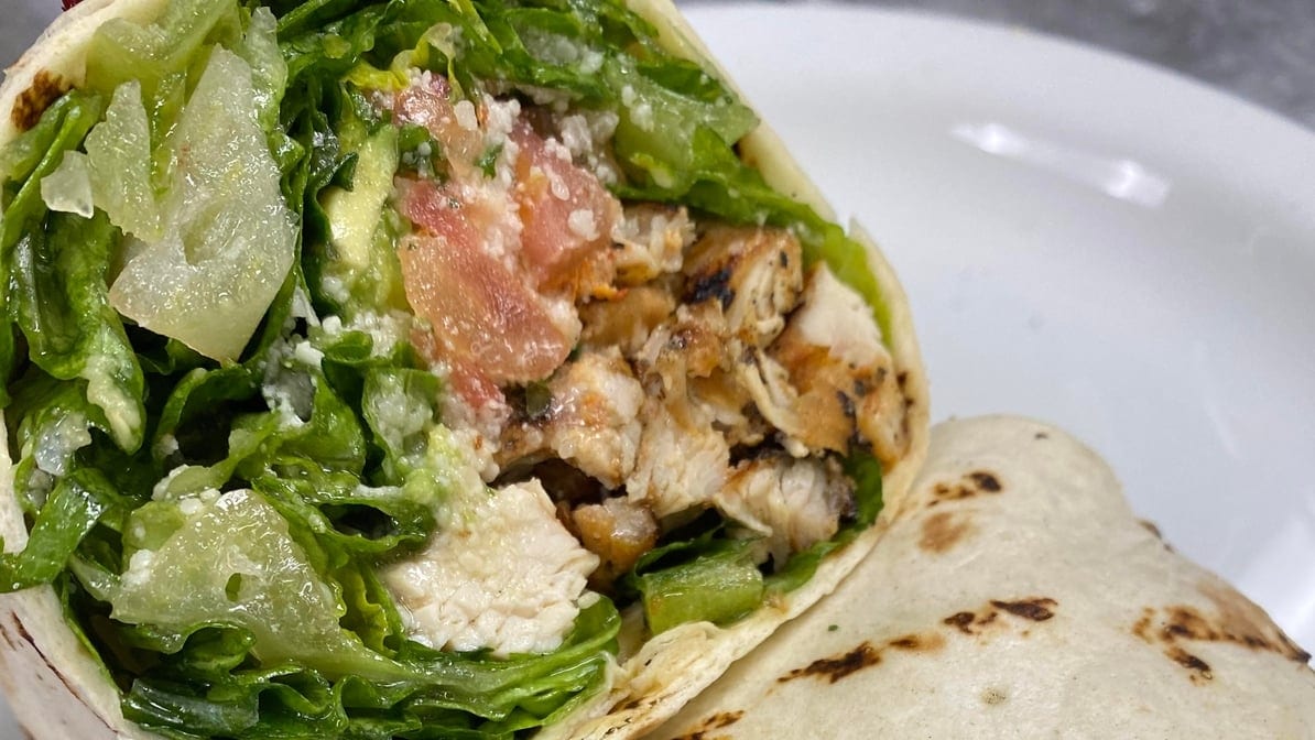 Chicken Caesar Wrap.