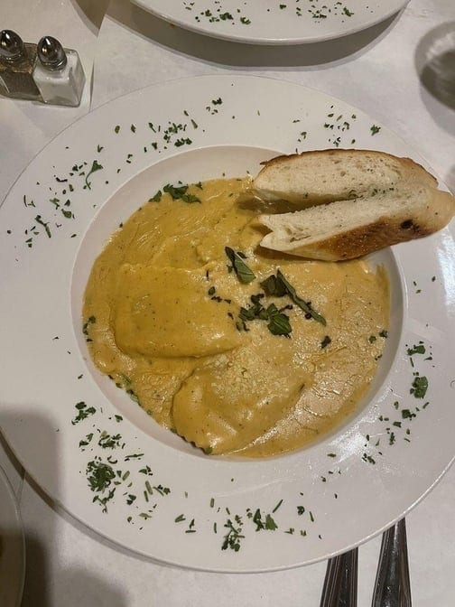 Lobster Ravioli.