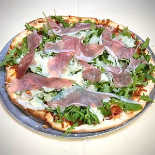 Prosciutto and Arugula Pizza
