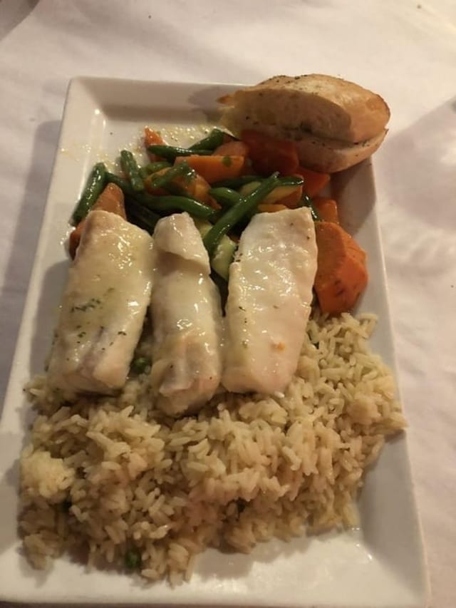 Baked Cod.
