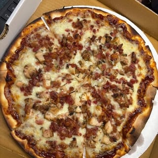 BBQ Chicken Bacon Pizza