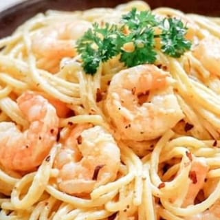 Shrimp Alfredo