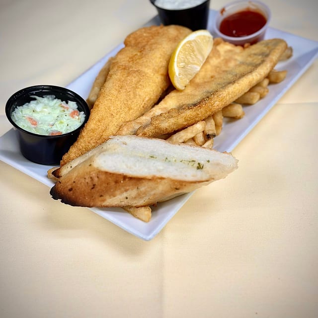 Fried Walleye.