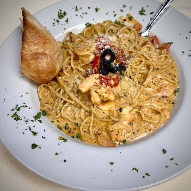 Chicken Cajun Pasta.