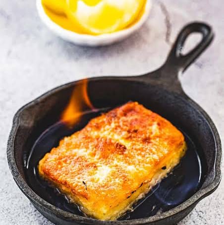 Saganaki.