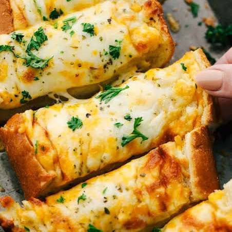 Garlic Bread with Cheese.