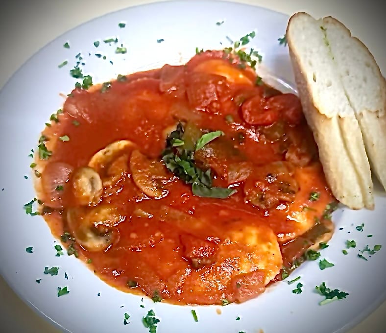 BEEF SHORT RIB RAVIOLI.