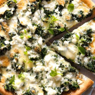 Spinach Feta Pizza